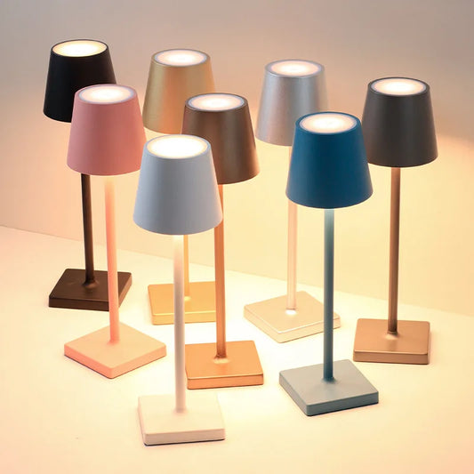 Contemporary Touch LED Desk Lamp