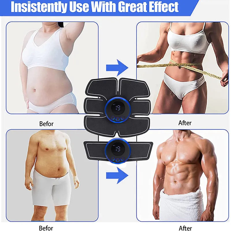 USB Rechargeable Wireless EMS Muscle Stimulator