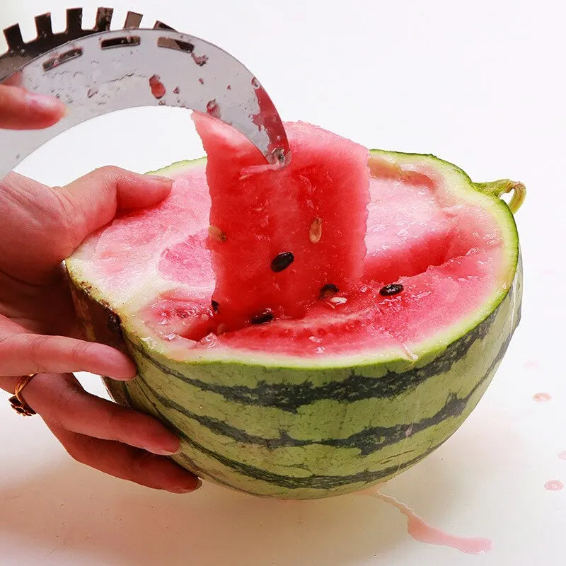 Wassermelonenschneider aus Edelstahl 