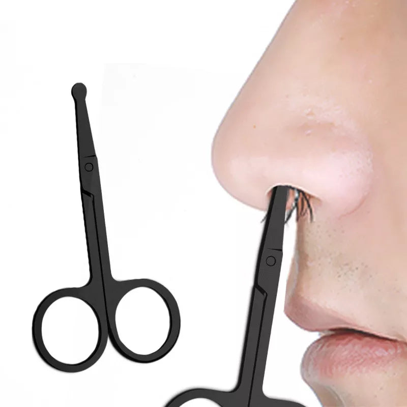 Mini-Nasenhaarschere aus Edelstahl 
